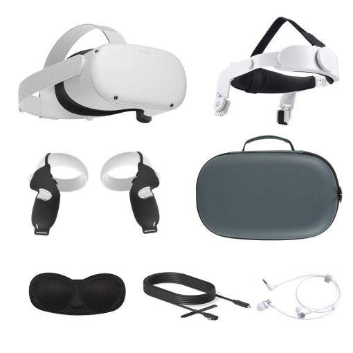 2021 Oculus Quest 2 All-In-One VR Headset, Touch Controllers, 256GB SSD