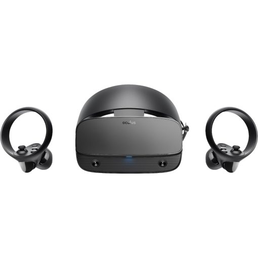 Oculus Rift S PC Powered VR Gaming Headset Black Touch Controller, 3D Positional Audio