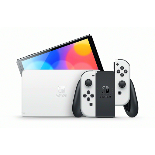 Nintendo Switch C OLED Model w White Joy-Con - Image 2